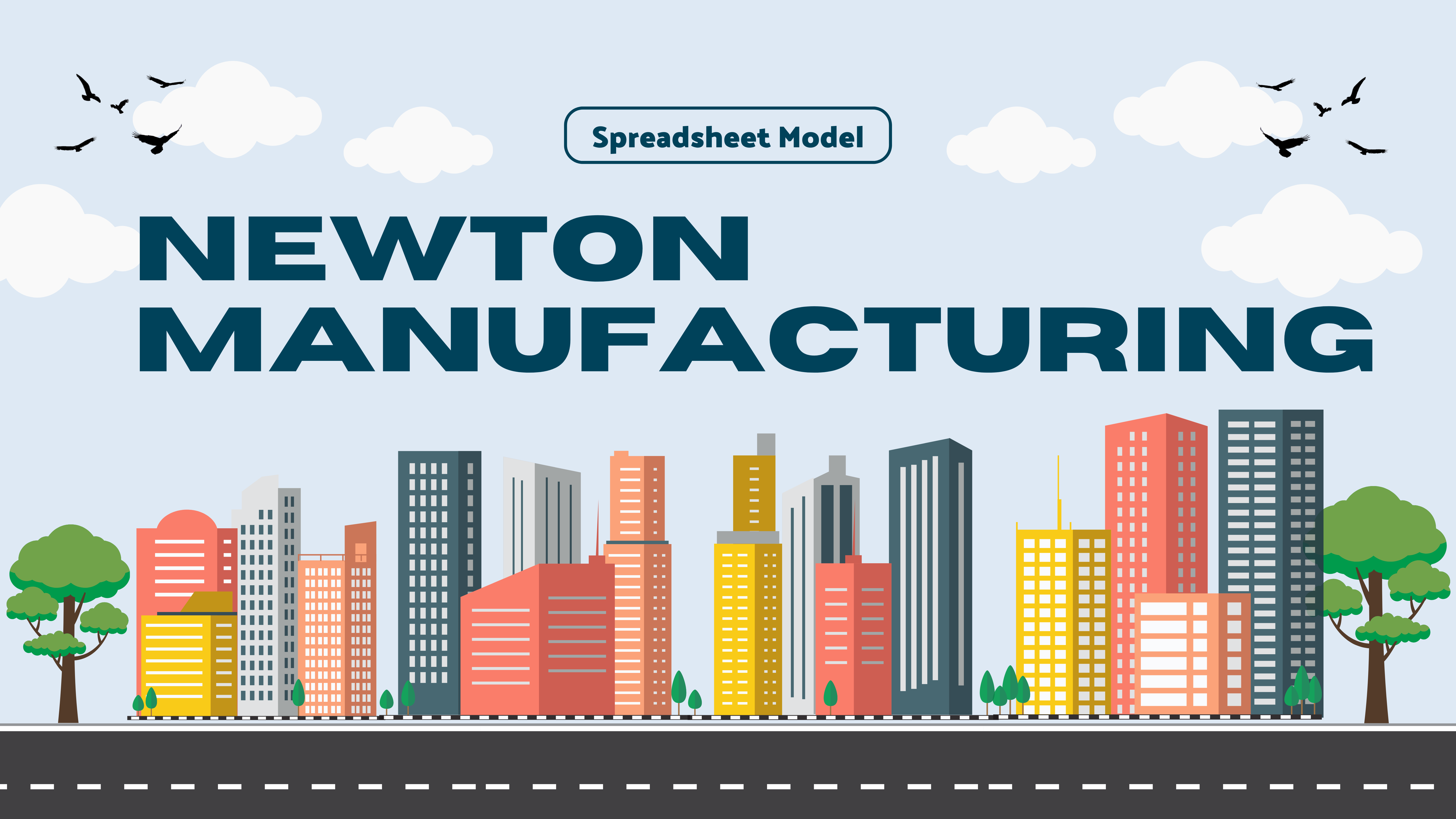 An image to represent the Newton Manufacturing Model.