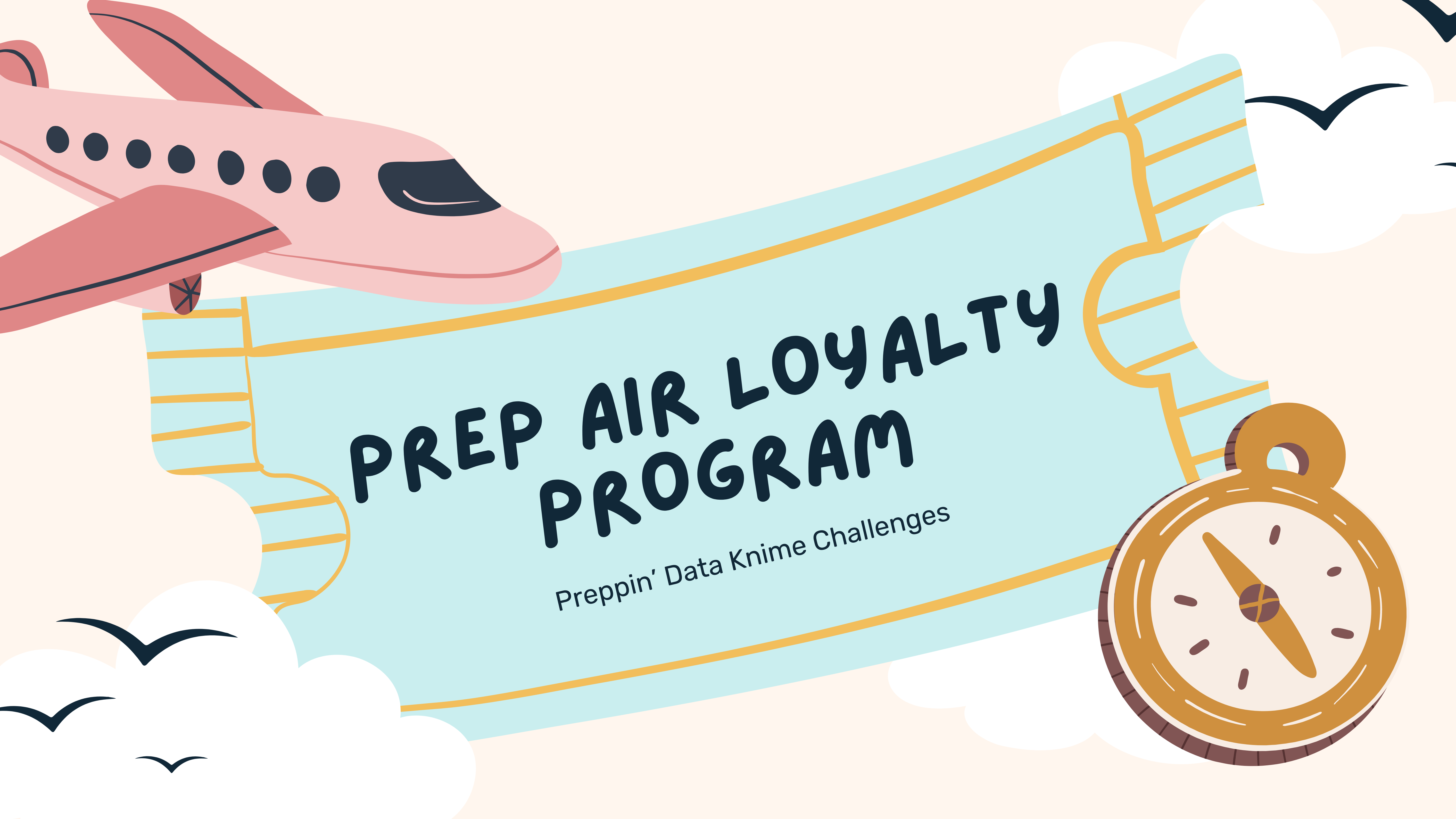 An image to represent the Prep Air Loyalty Program Knime Analysis.