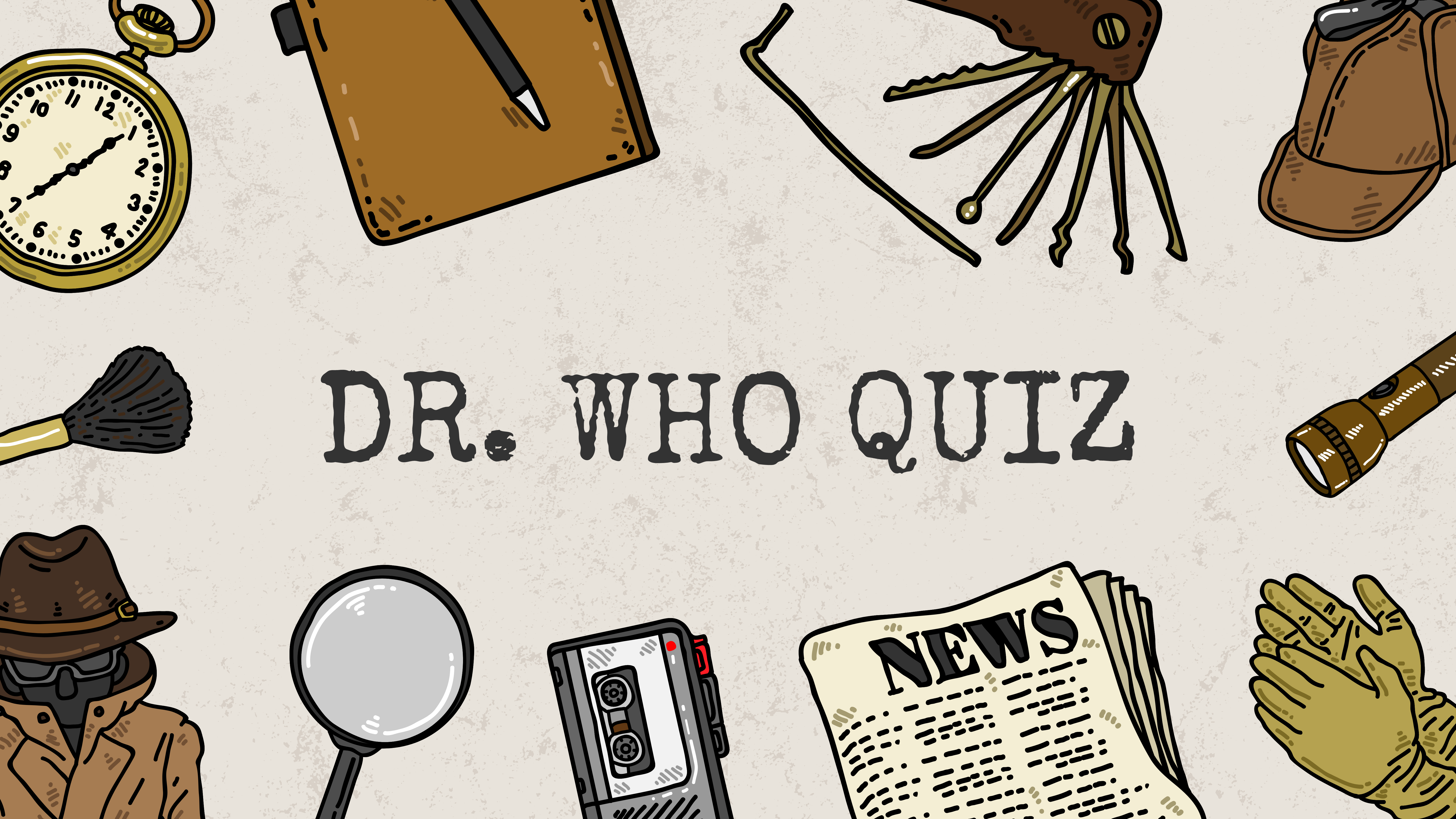 An image to represent the Dr. Who Quiz game.