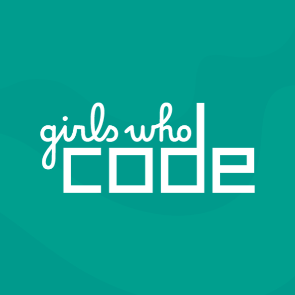 An image of the Girls Who Code logo.