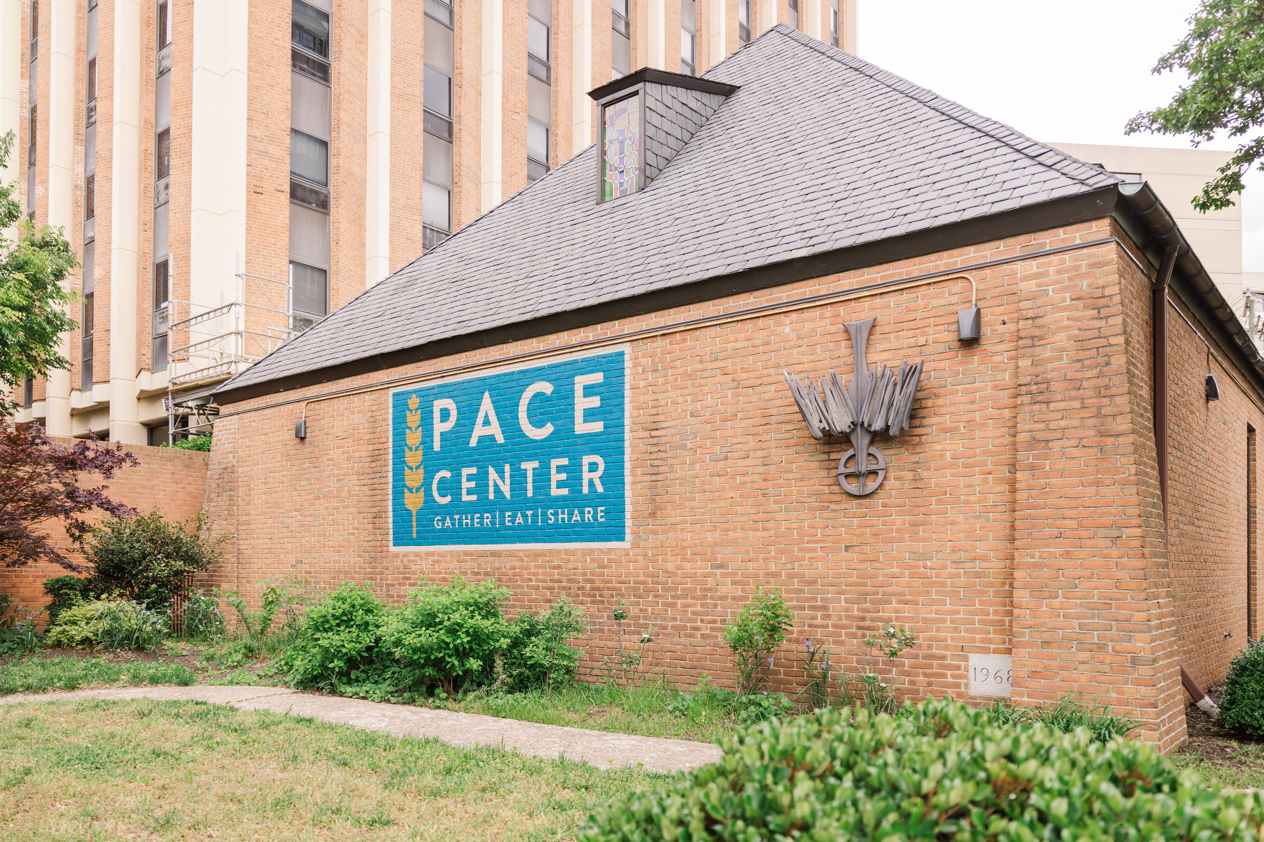 An image of the PACE Center building.